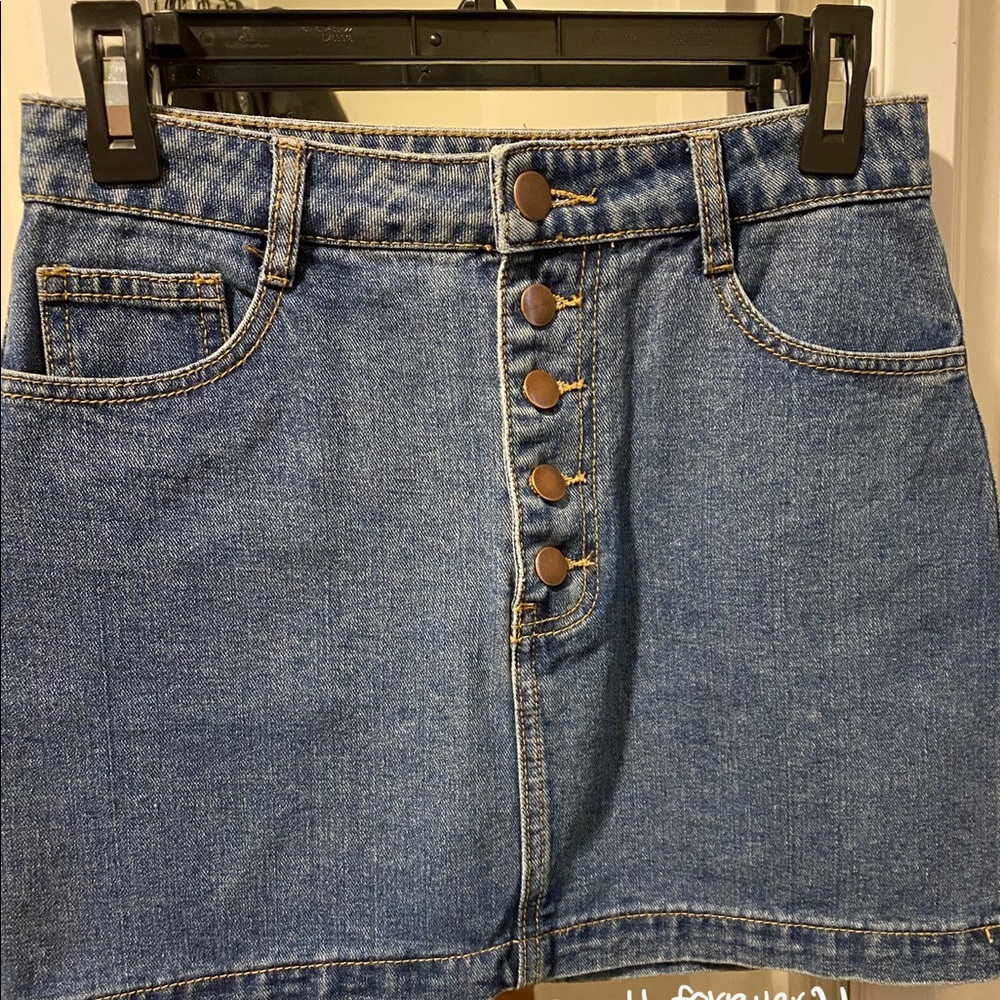 Jean skirt